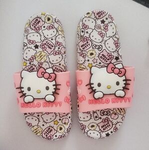 Hello Kitty Pink Slide Sandals